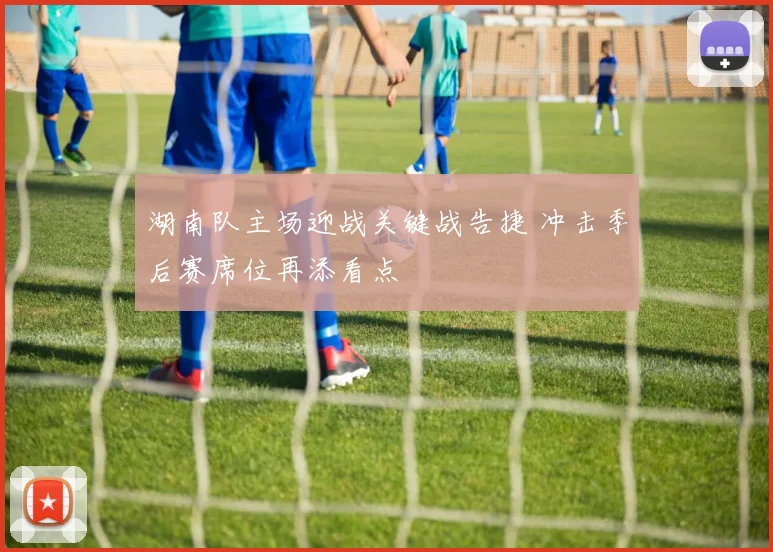 湖南队主场迎战关键战告捷 冲击季后赛席位再添看点