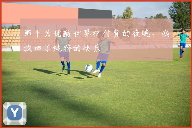 那个为优酷世界杯付费的夜晚,我找回了纯粹的快乐