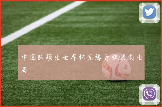 中国队踢出世界杯无缘晋级提前出局